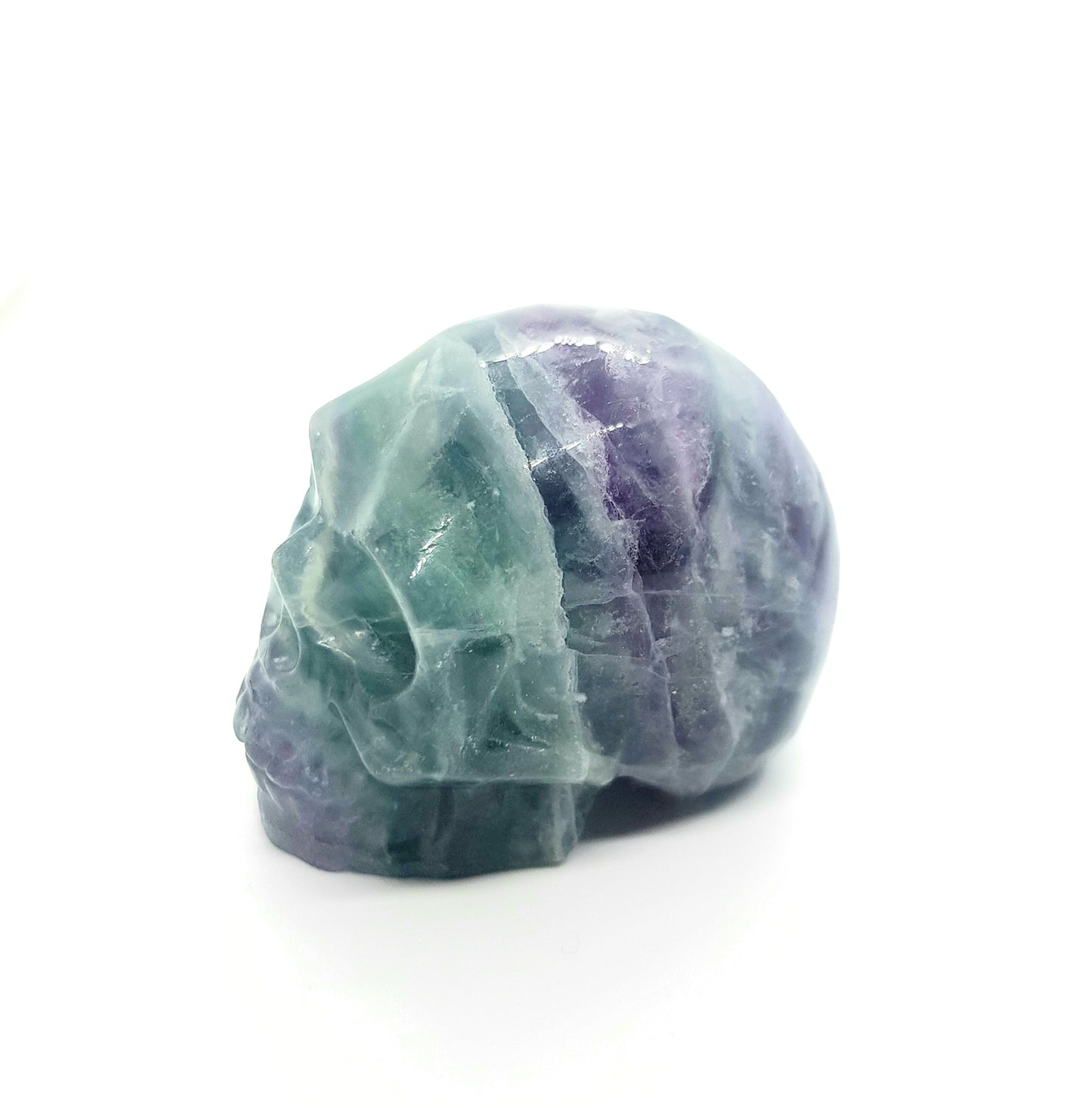 Fluorite Carved Skull