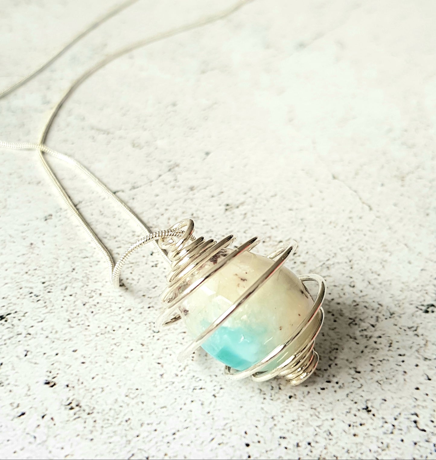 Larimar Necklace