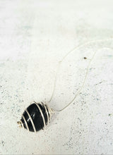 Load image into Gallery viewer, Black Obsidian Necklace
