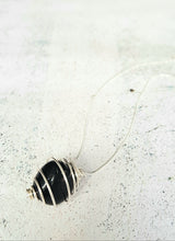 Load image into Gallery viewer, Black Obsidian Necklace