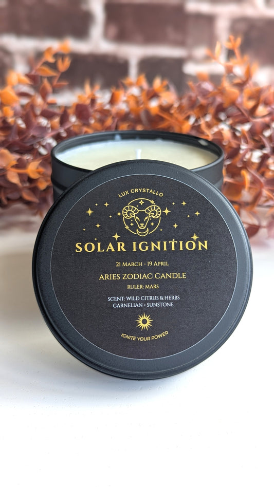 Aries Candle — Solar Ignition