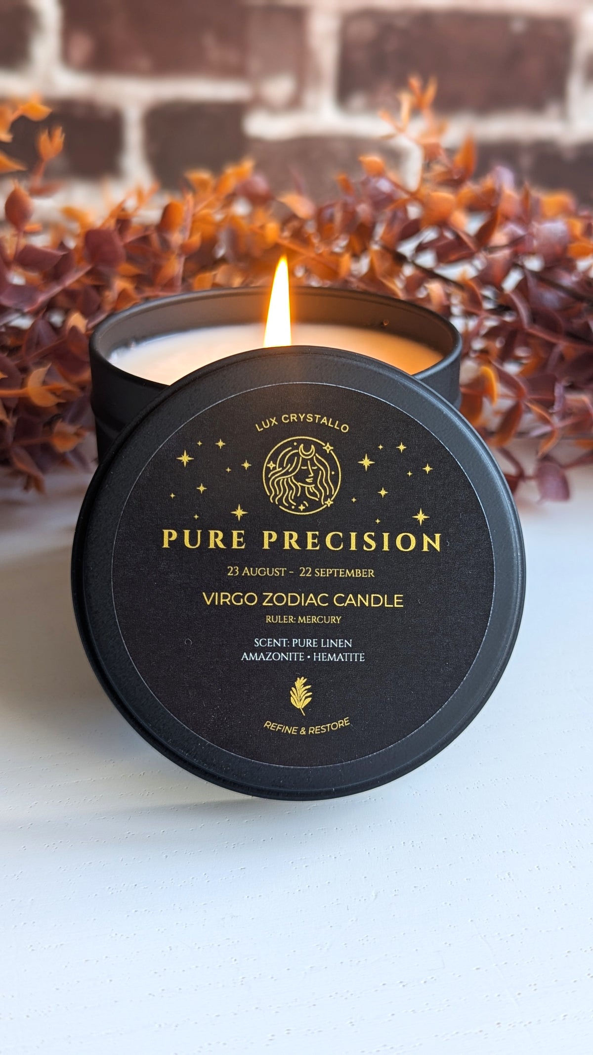 Virgo candle — Pure Precision