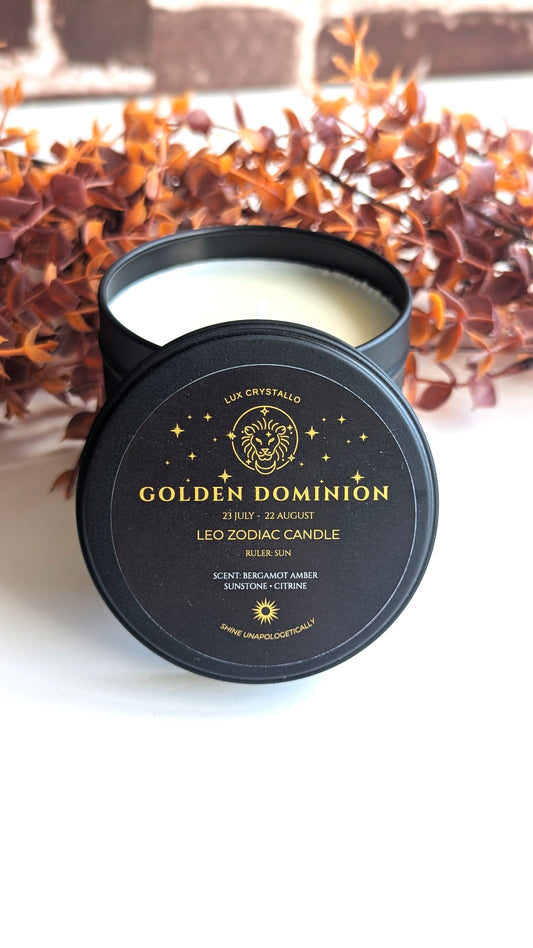 Leo candle — Golden Dominion