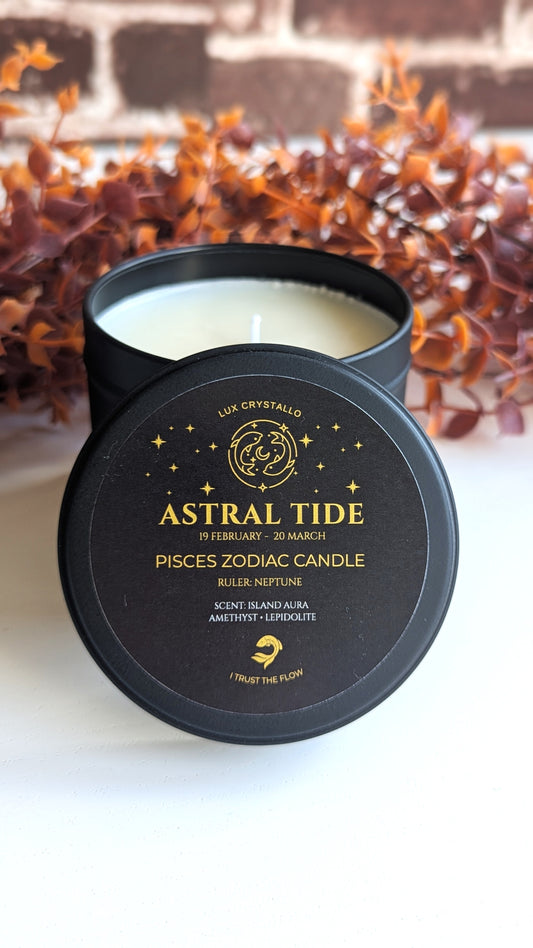 Pisces candle — Astral Tide