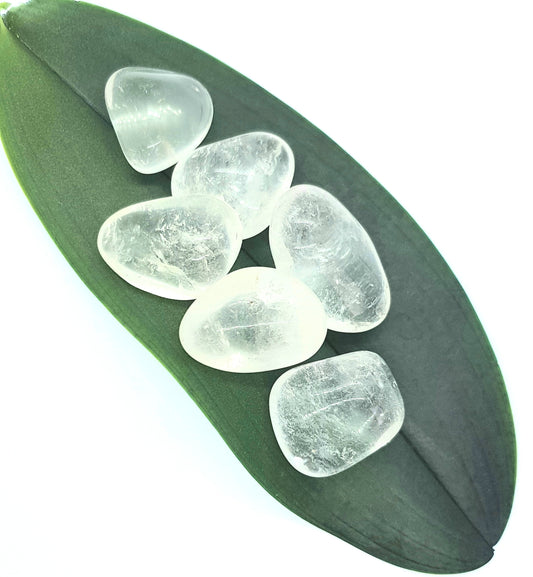 Clear Quartz Tumble Stone