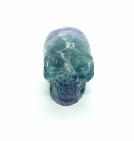 Fluorite Carved Skull