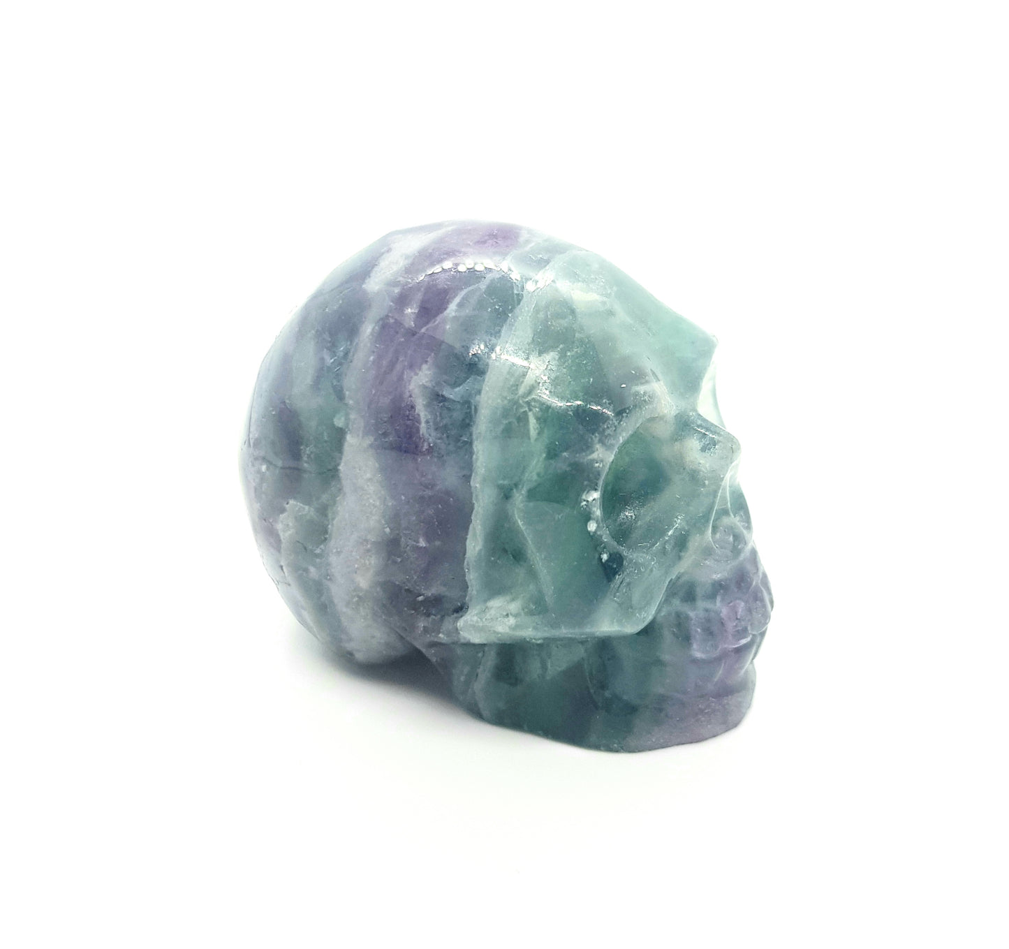 Fluorite Carved Skull