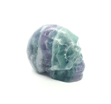 Load image into Gallery viewer, Flourite Carved Skull
