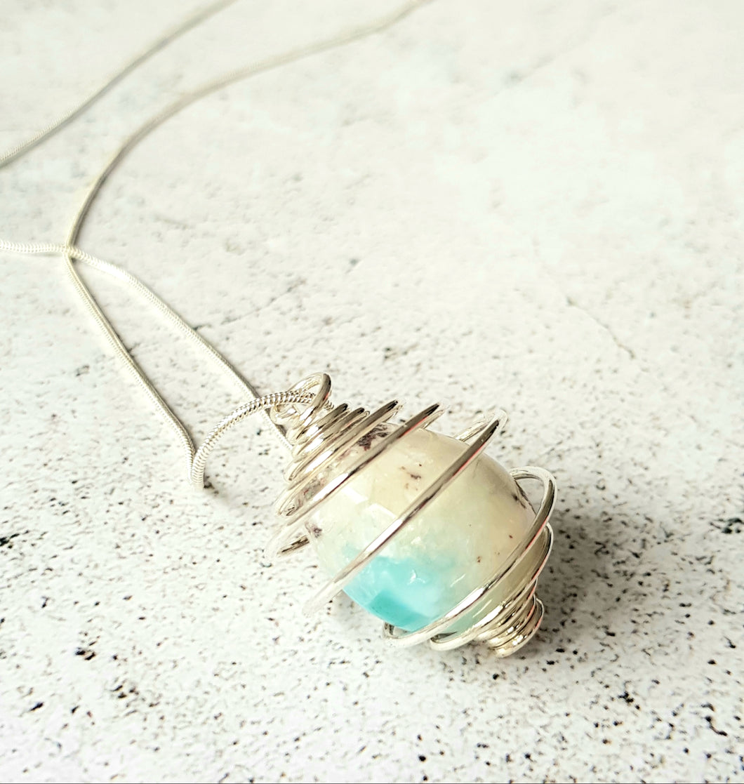 Larimar Necklace