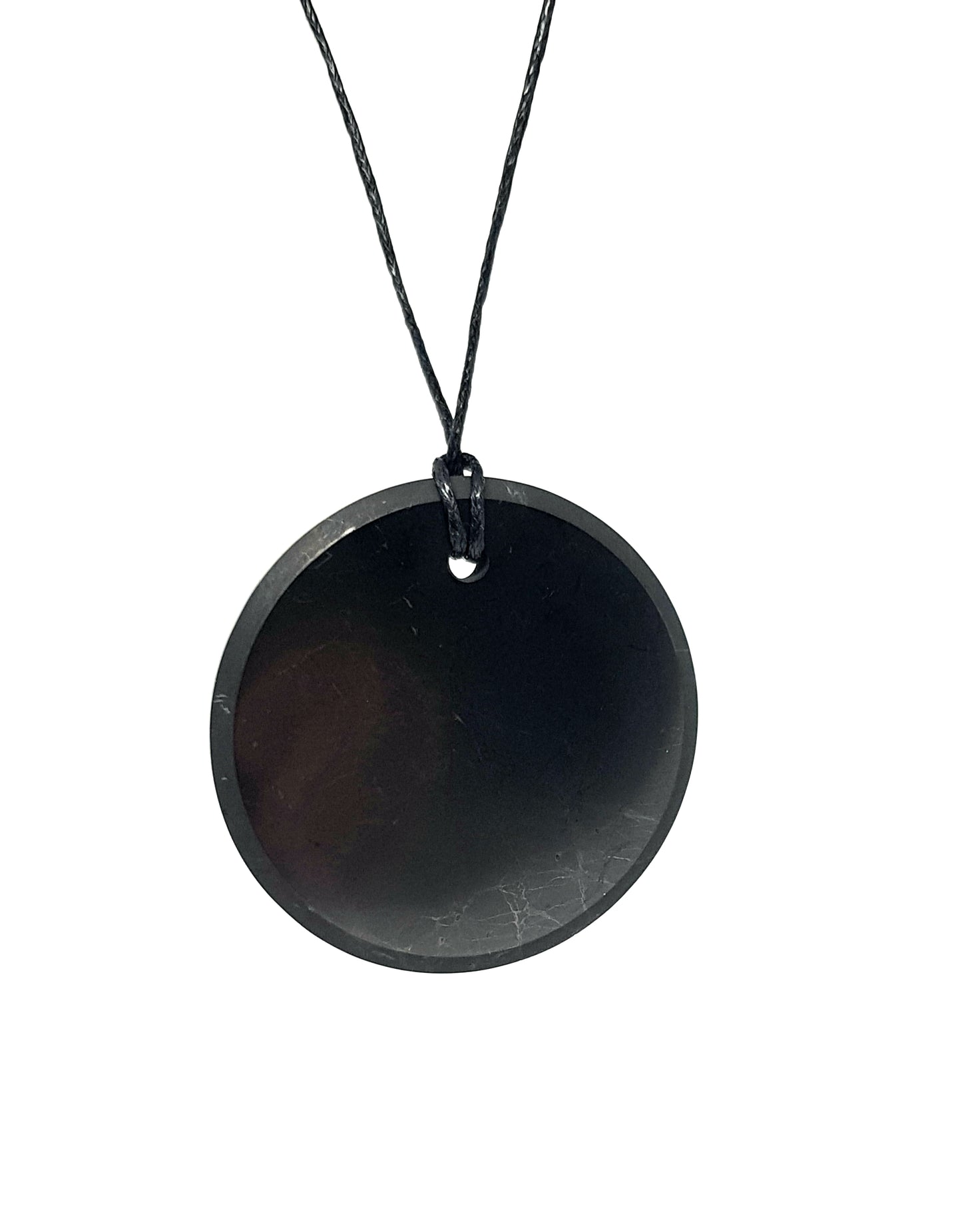 Shungite EMF Protection Necklace Circle