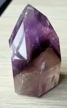 Load image into Gallery viewer, Amethyst Cut Base Top Polished Point
