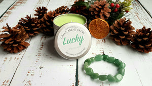 Luck Crystal Candle & Bracelet Combo
