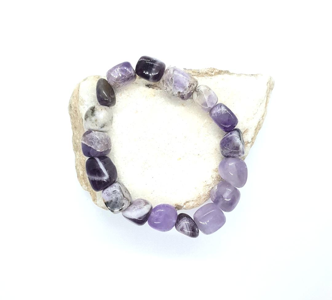 Amethyst Chunky Bracelet