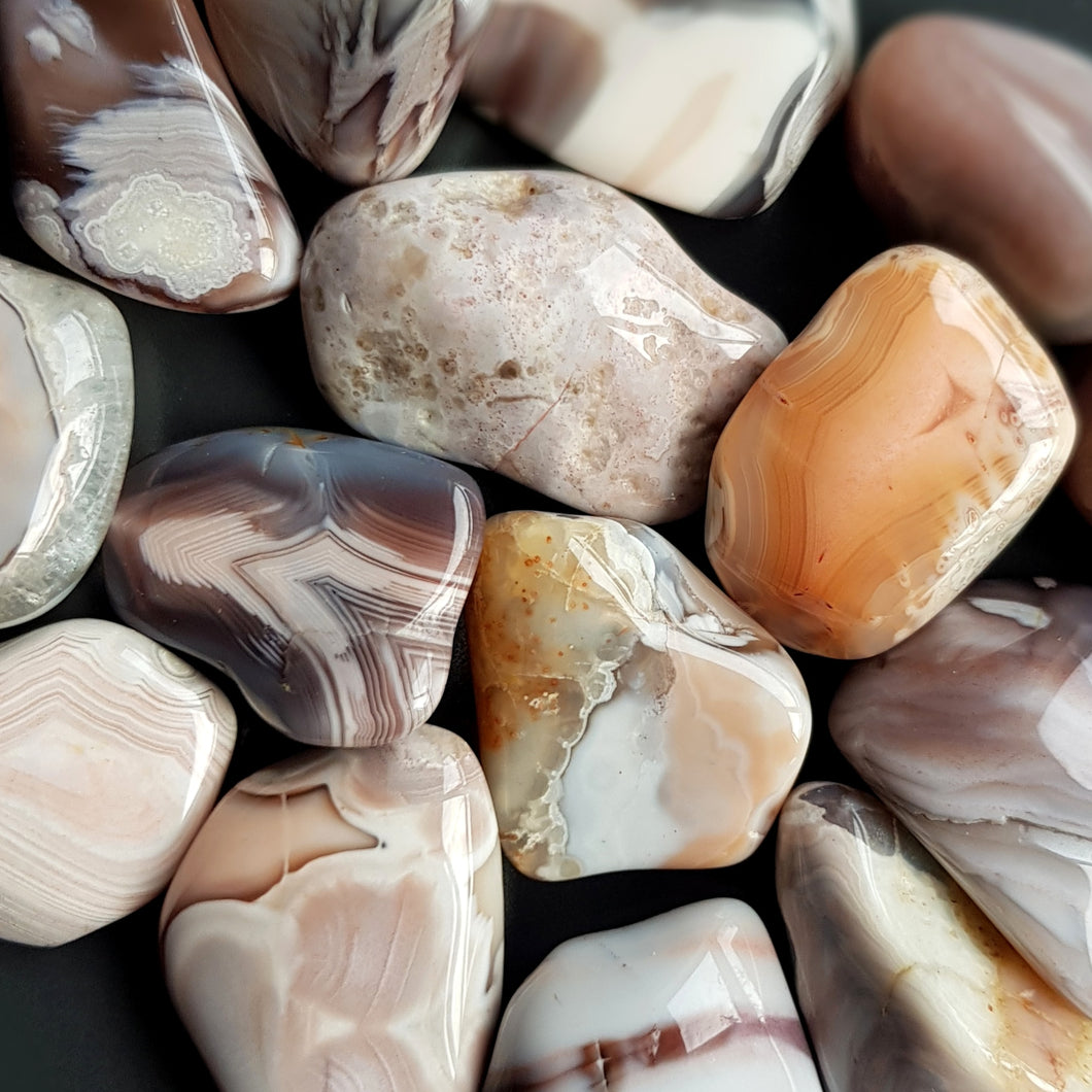 Botswana Agate Small Tumble Stones