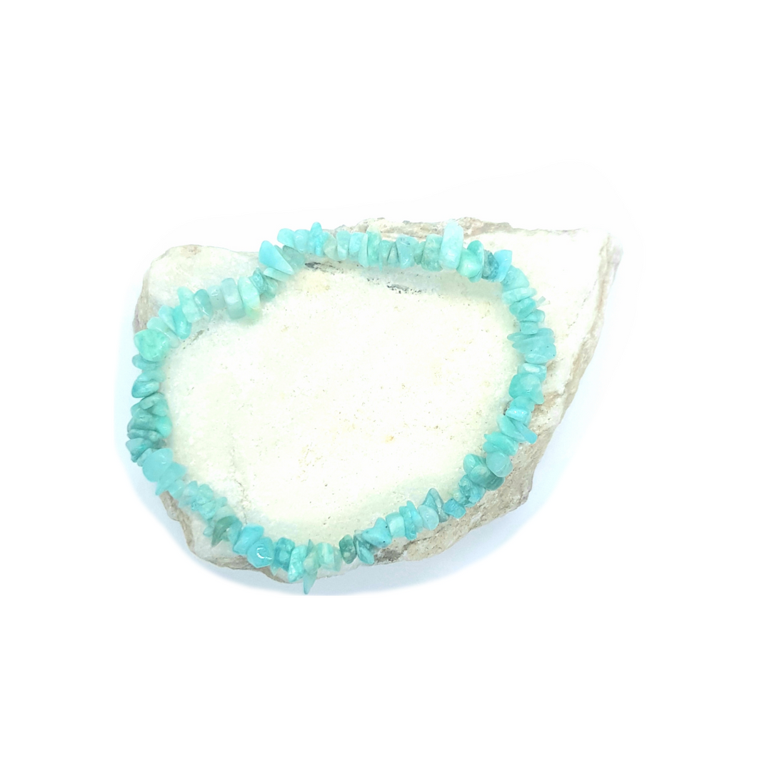 Amazonite Chip Bracelet
