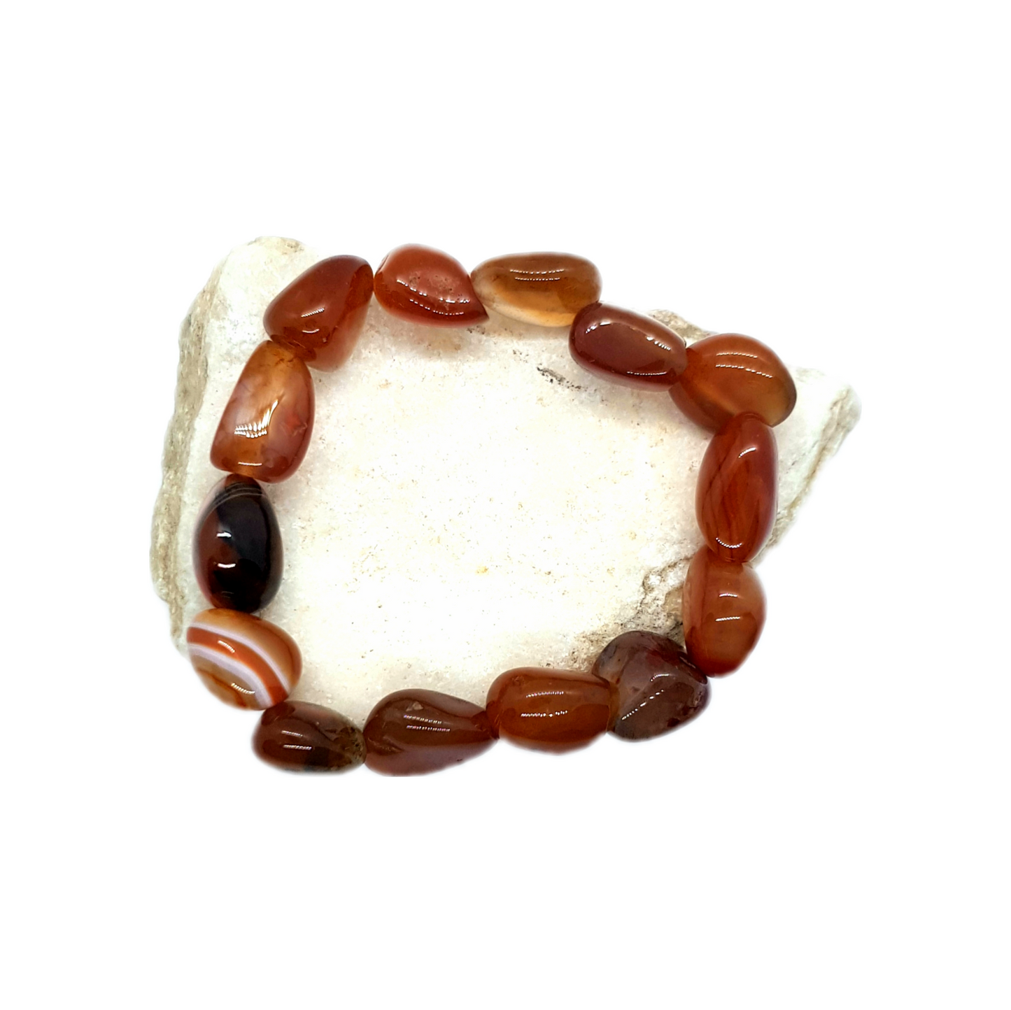 Carnelian Chunky Bracelet