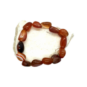 Carnelian Chunky Bracelet