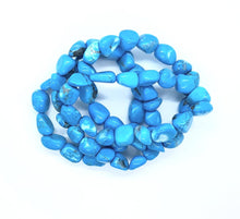 Load image into Gallery viewer, Blue Howlite Chunky Calm Bracelet
