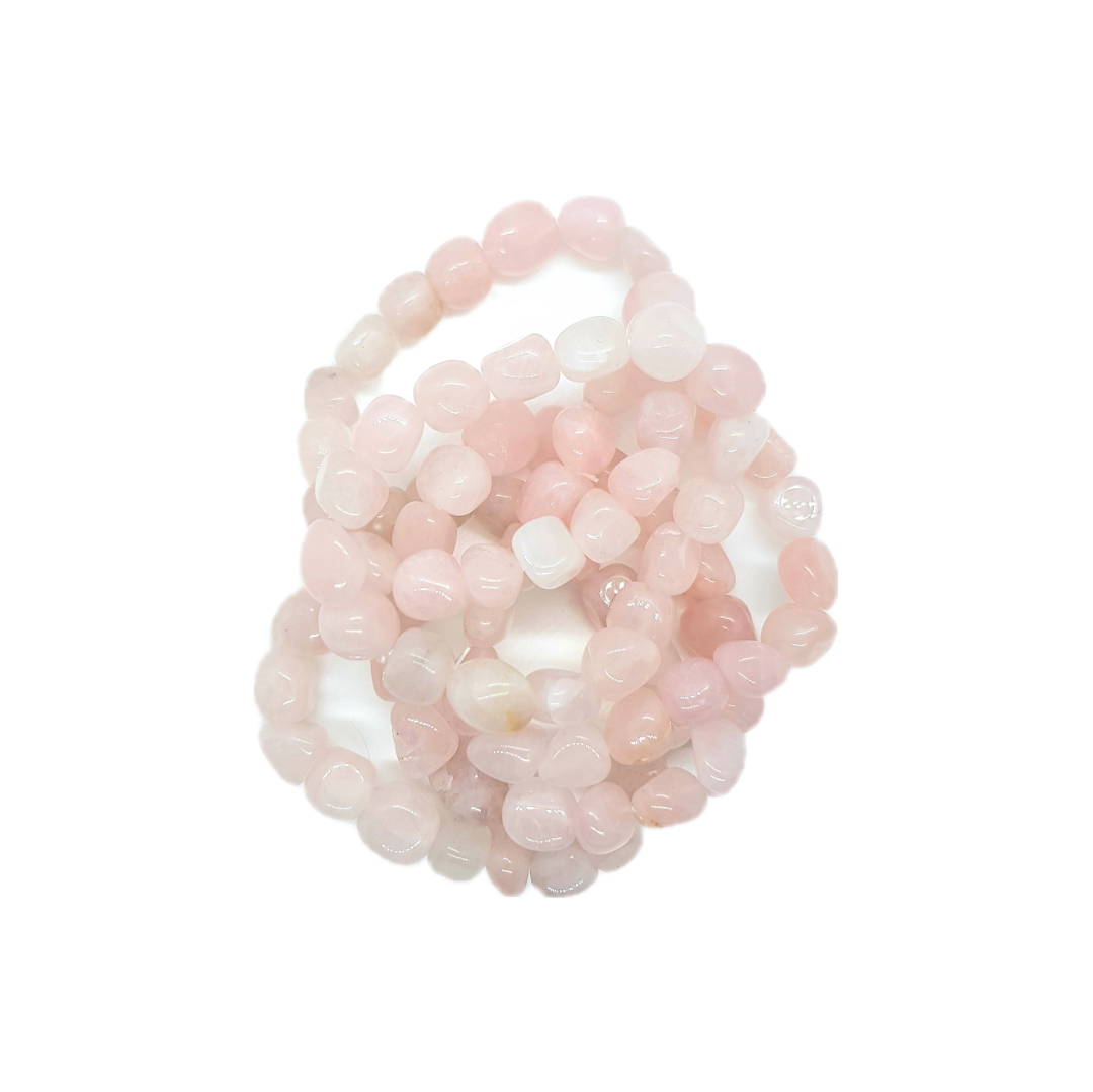 Rose Quartz Chunky Love Bracelet