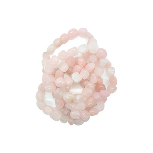 Rose Quartz Chunky Love Bracelet